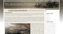 Desktop Screenshot of abomination-of-desolation.com